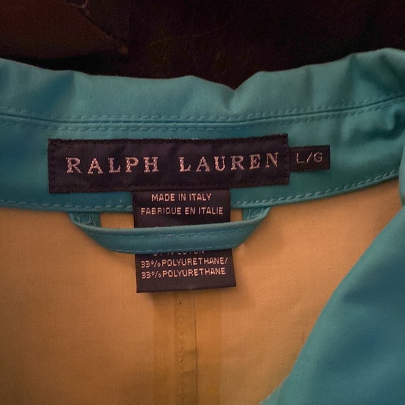 RL turquoise and lime rain jacket! - Picture 3 of 5